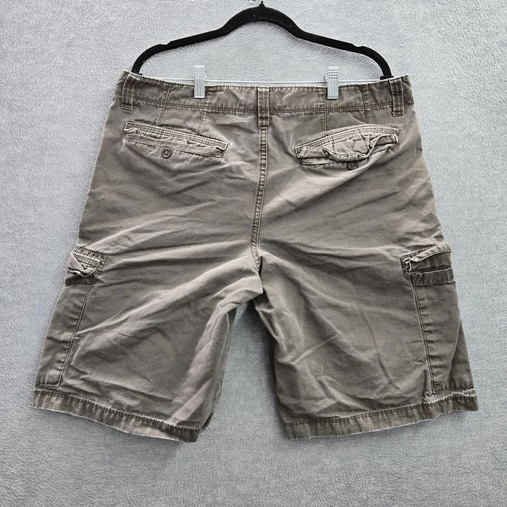 Banana Republic‎ Men Shorts 34 Brown Cargo Y2K Skate Baggy 11